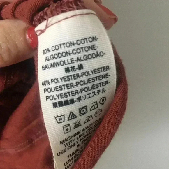 Free People cropped rust top - Picture 4 of 5